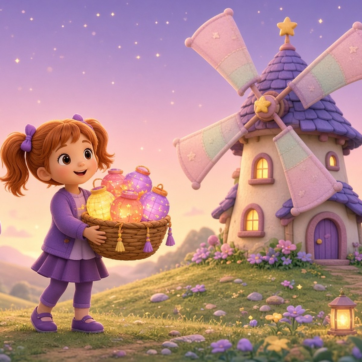 Cover of Pippa and the Whisper Windmill