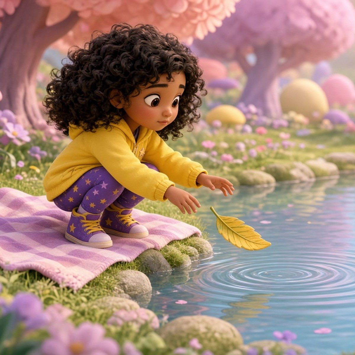 Cover of Nova and the Floating Feather-Leaf