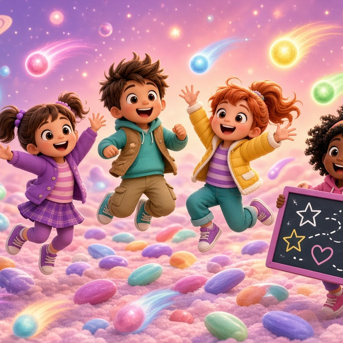 Cover of The Fair Rules of Candy-Comet Tag