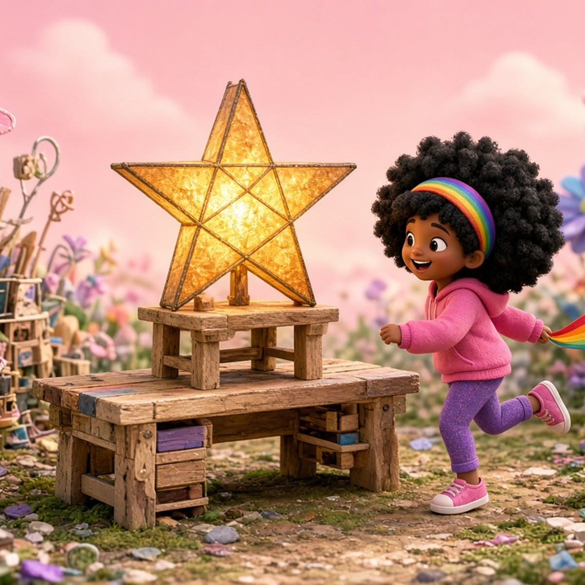 Cover of Kind Fix at the Scrap-Garden